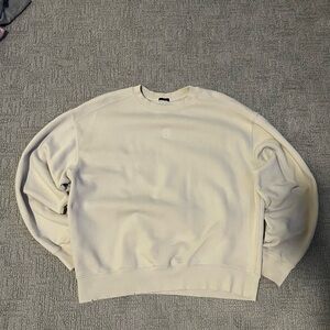 Men's Beige Crewneck Sweater